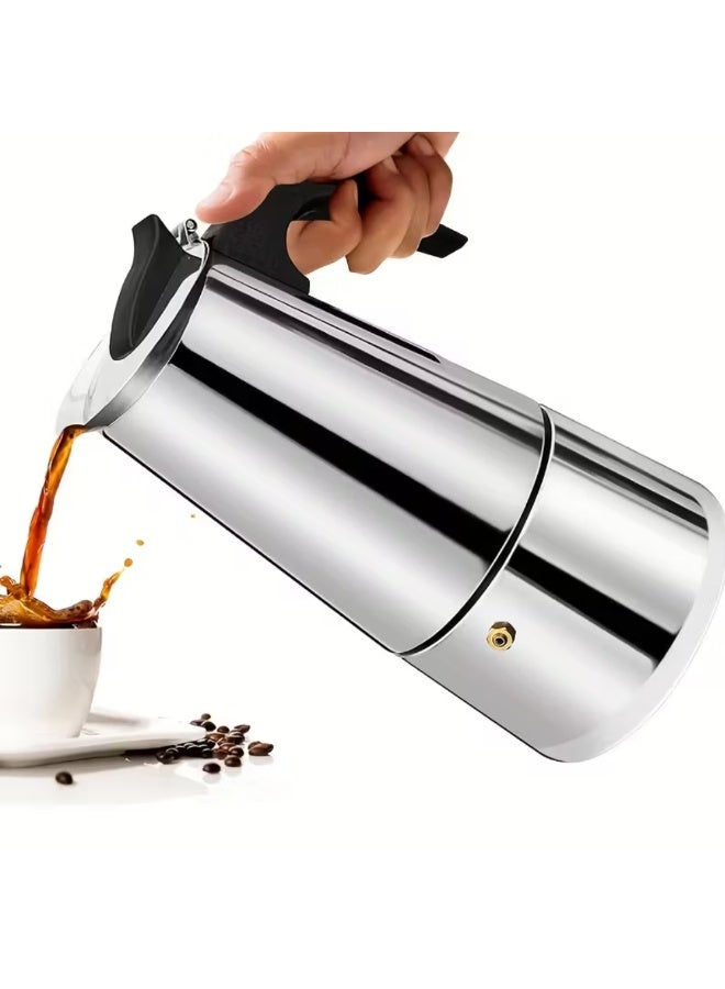 AMM 9 Cups Stovetop Espresso Maker, Moka Pot - Image 5